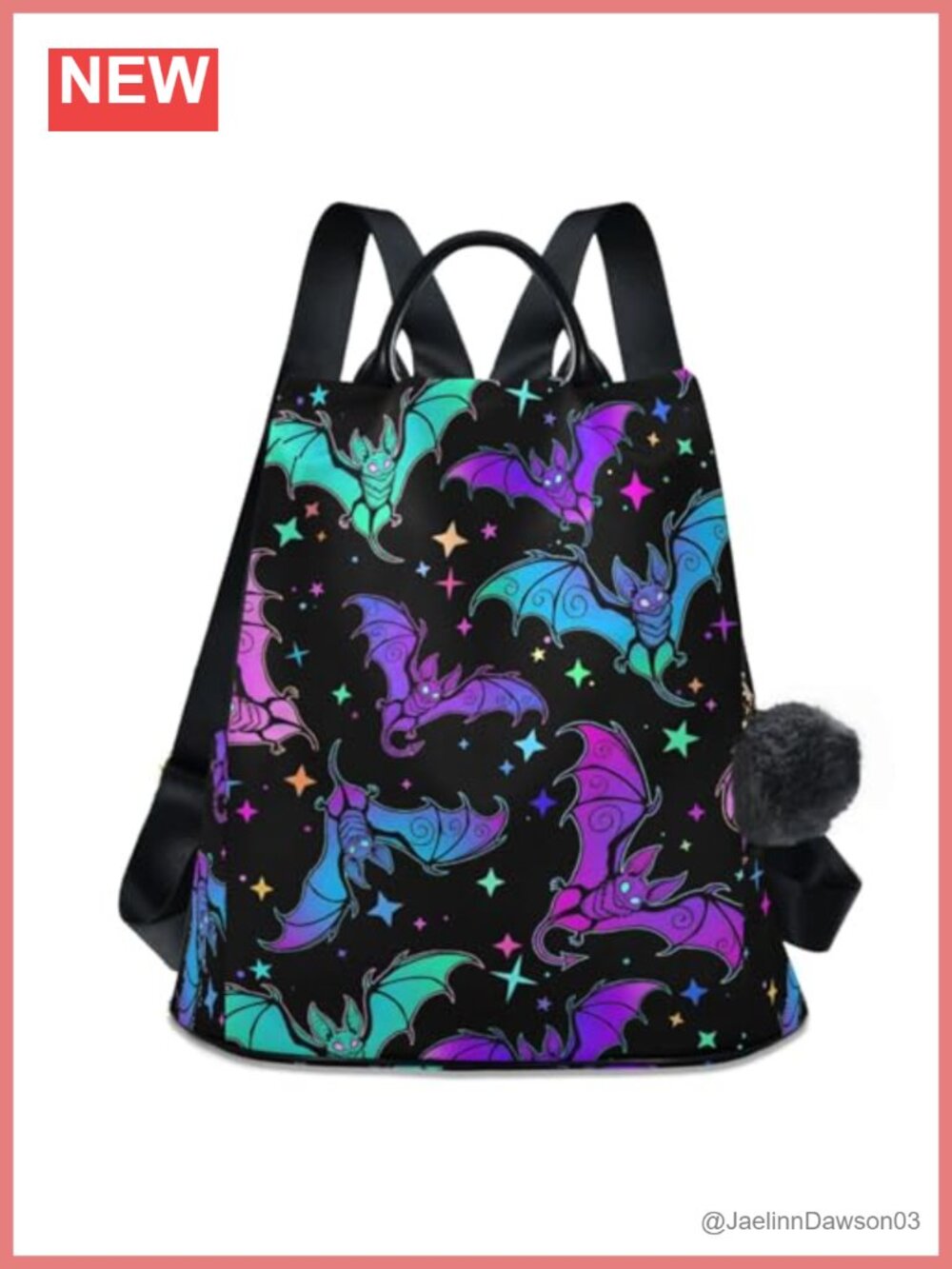 Women Anti-Theft Backpack Purse Lightweight 100% Polyester Travel Bag